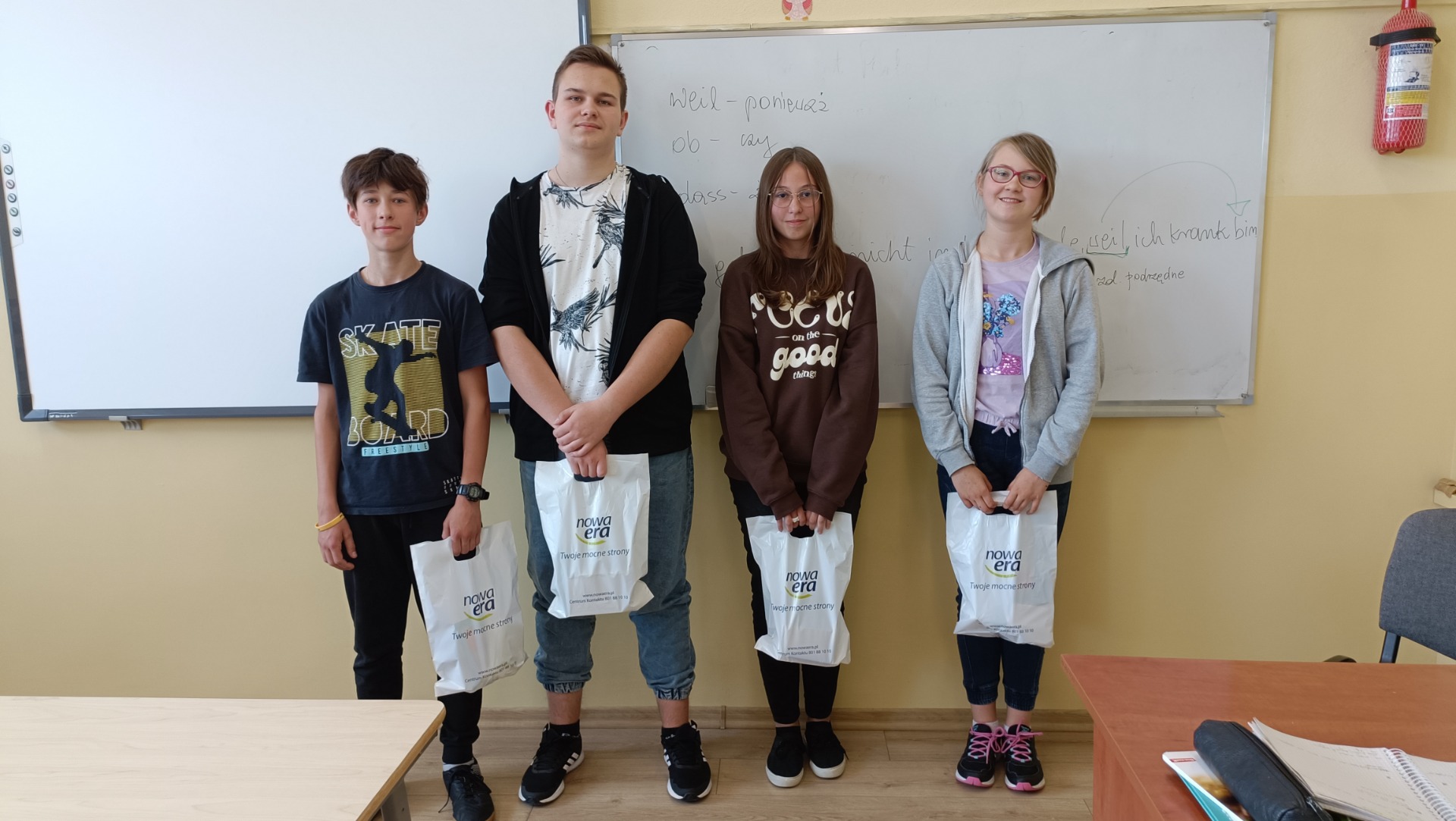Wyniki konkursu na projekt torby, plecaka, torebki z elementami  w języku niemieckim - Obrazek 1